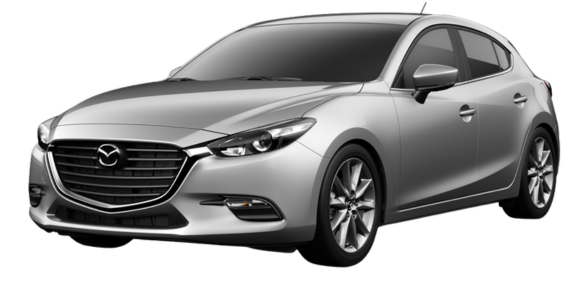 Mazda Axella available for hire