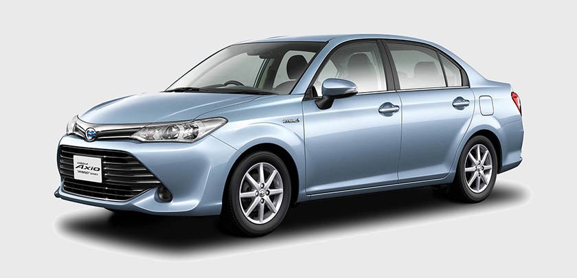 Toyota Axio available for hire