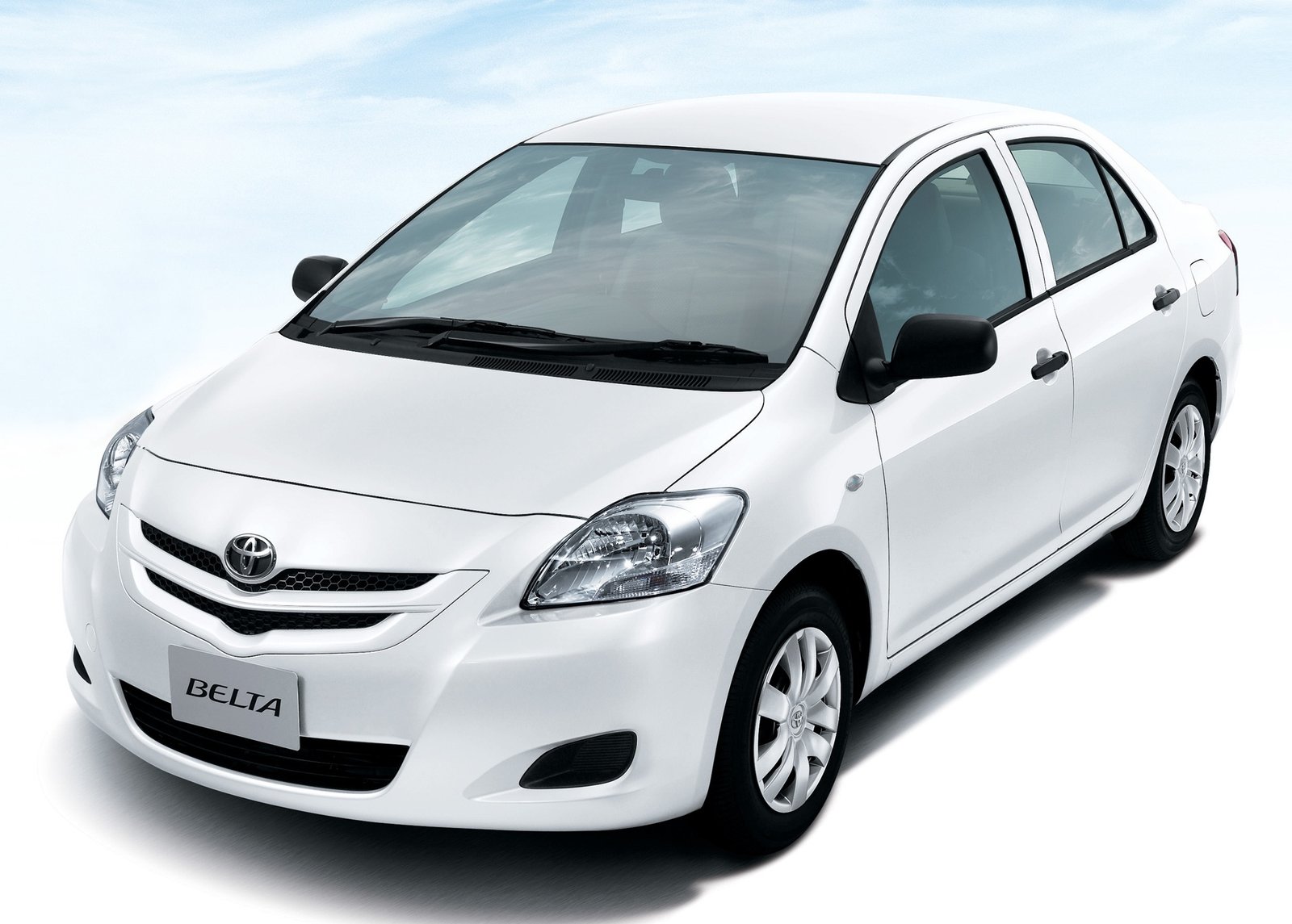 Toyota Belta available for hire