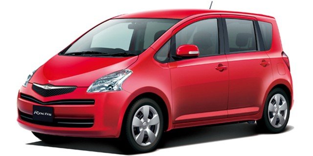 Toyota Ractis available for hire